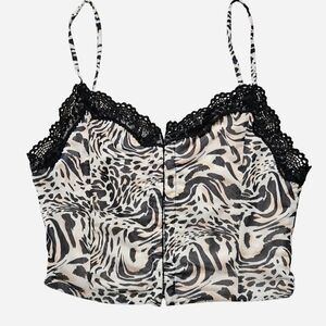 Princess Polly Animal Print Lace Bra